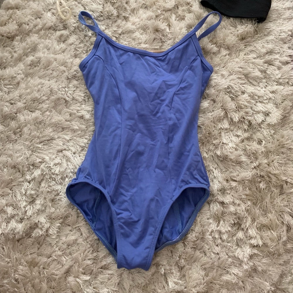 Blue Motionwear leotard
